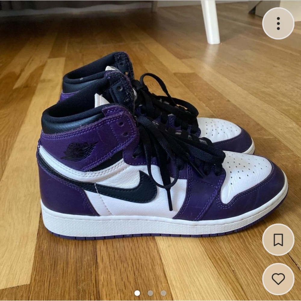 Court Purple Jordan 1s